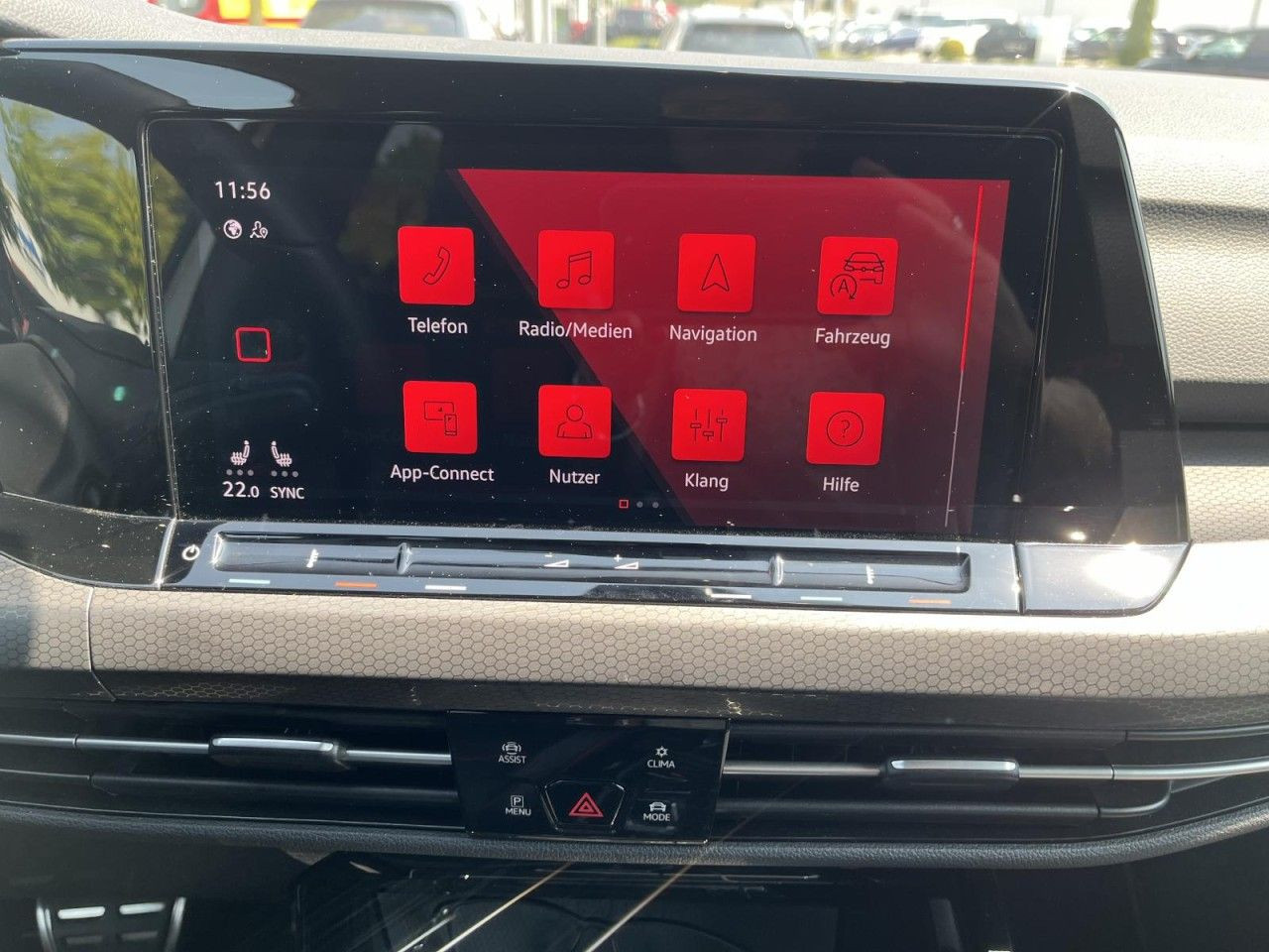 Golf VIII 2.0 l GTI Clubsport (Black Style+Navi+Rear View)