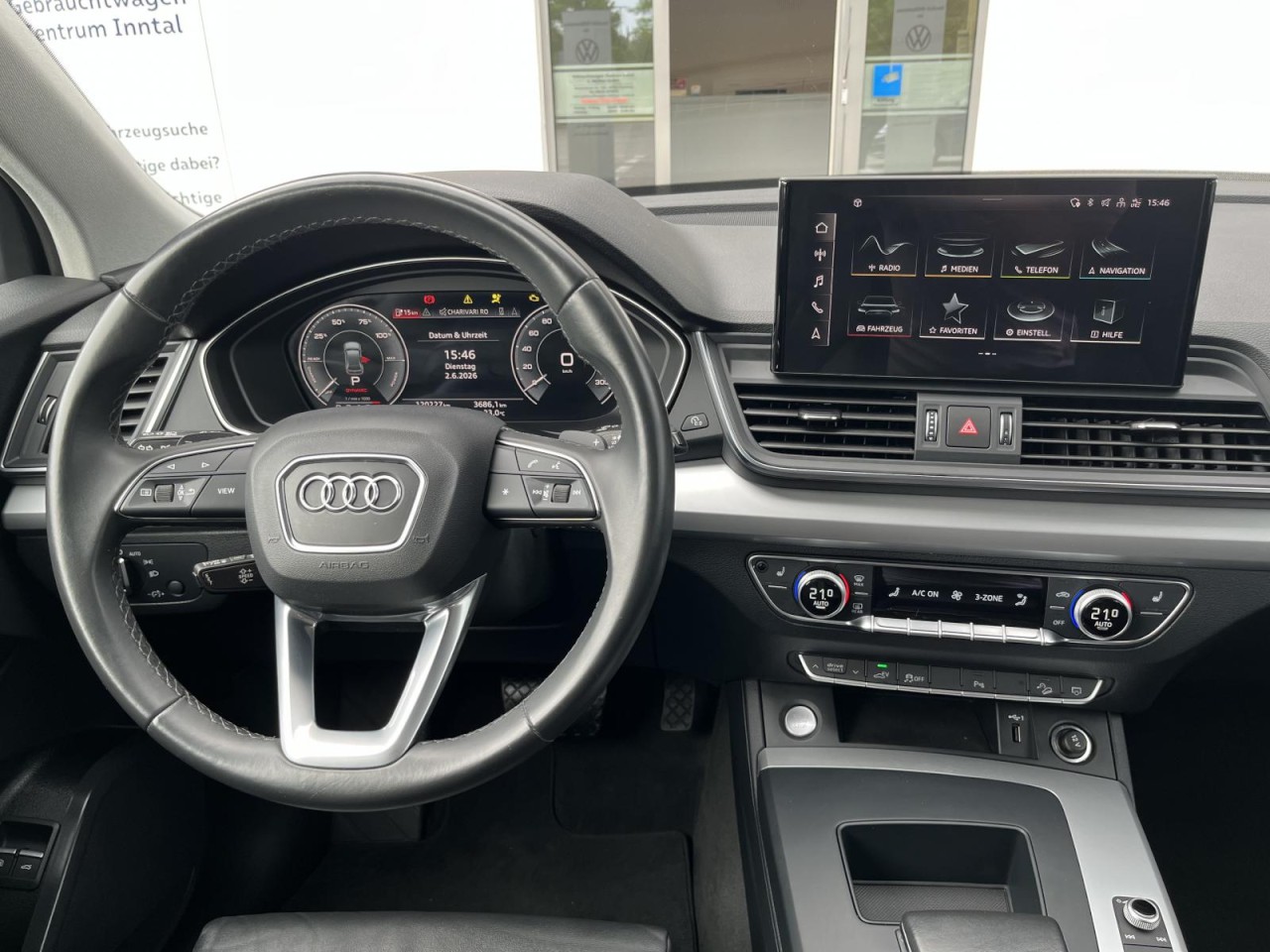 Q5 50 TFSI e quattro Stronic (Leder+AHK+Sitzhzg.)
