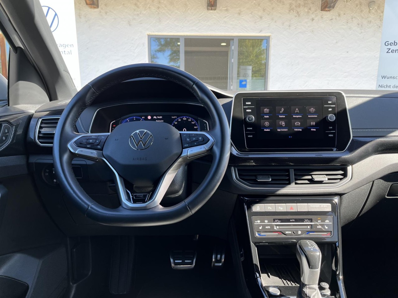 T-Cross 1,5 TSI DSG R-Line (AHK+IQLight) Klima