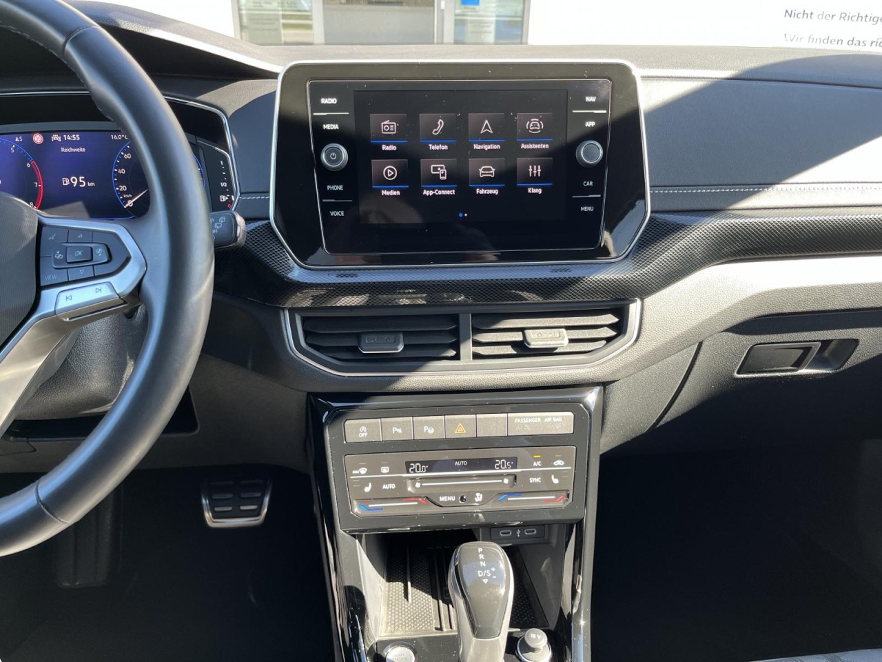 T-Cross 1,5 TSI DSG R-Line (AHK+IQLight) Klima