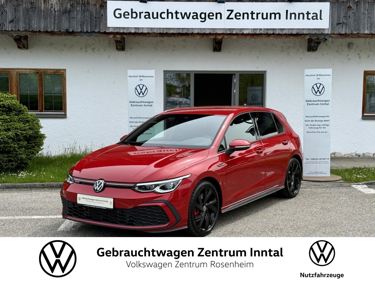 Golf VIII GTI 2,0 TSI (RearView+AHK+LED+) Klima