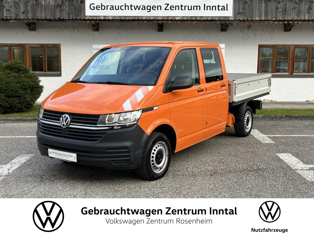 Transporter Pritsche DoKa LR 2,0 TDI (AHK, Klima)