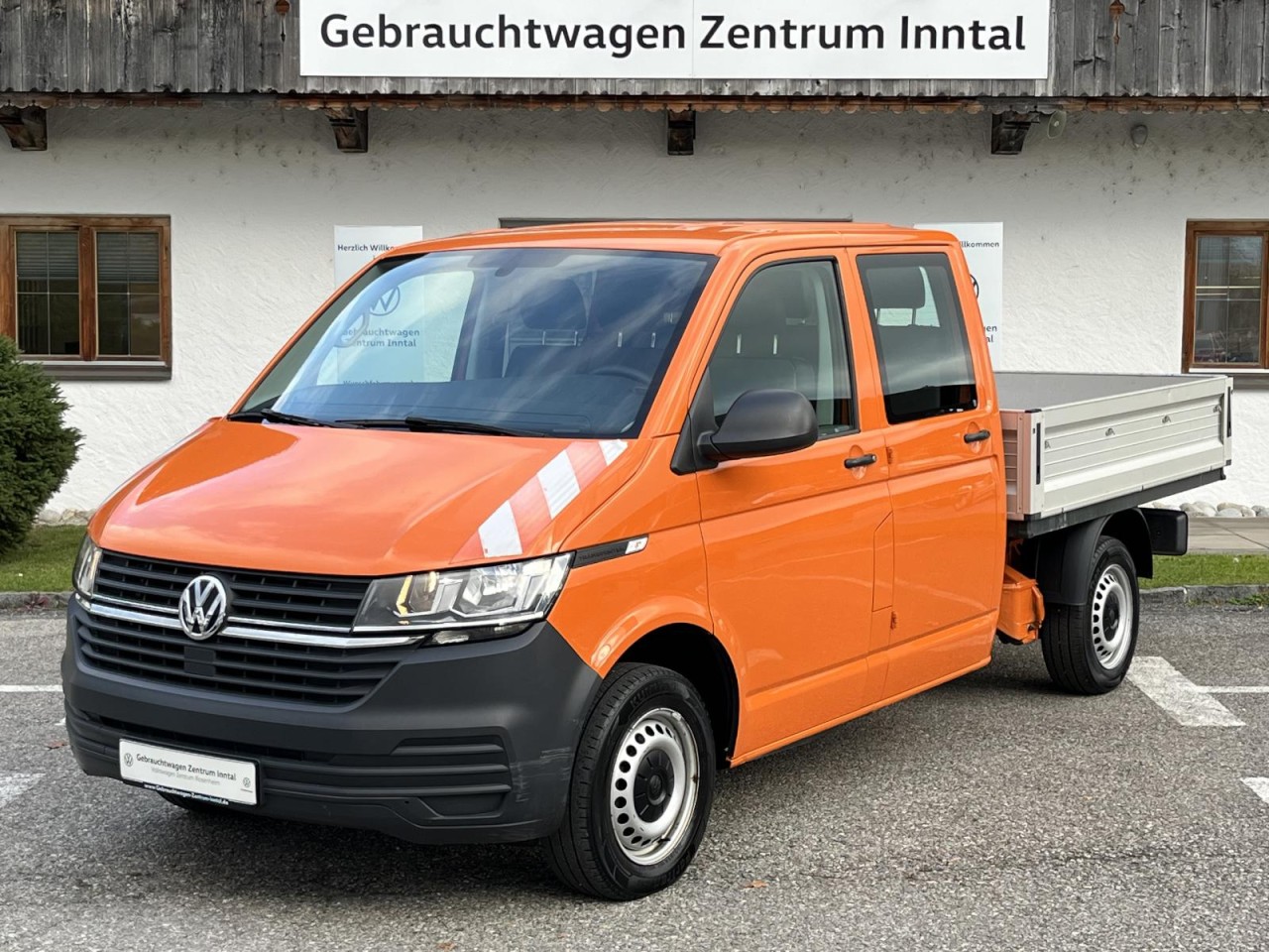 Transporter Pritsche DoKa LR 2,0 TDI (AHK, Klima)