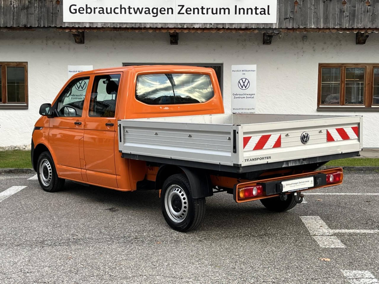 Transporter Pritsche DoKa LR 2,0 TDI (AHK, Klima)