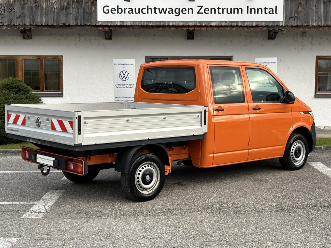 Transporter Pritsche DoKa LR 2,0 TDI (AHK, Klima)