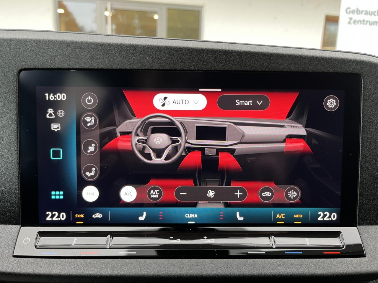 Caddy Kombi 2,0 TDI (Klima+Sitzhzg.+RearView)