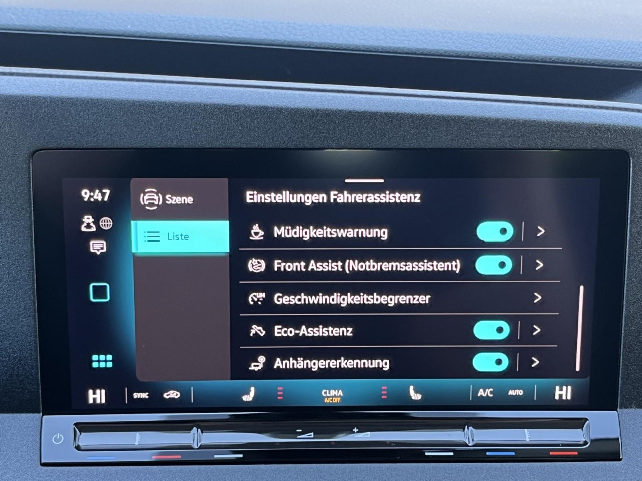 Caddy Basis 2,0 TDI (Sitzhzg.+Klima+RearView)