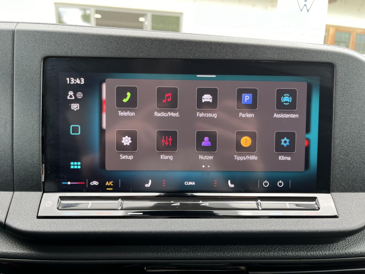 Caddy Cargo Kasten 2,0 TDI (Sitzhzg.+PDC) Klima