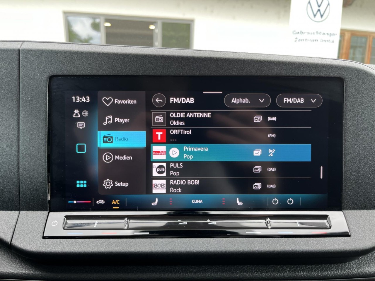 Caddy Cargo Kasten 2,0 TDI (Sitzhzg.+PDC) Klima