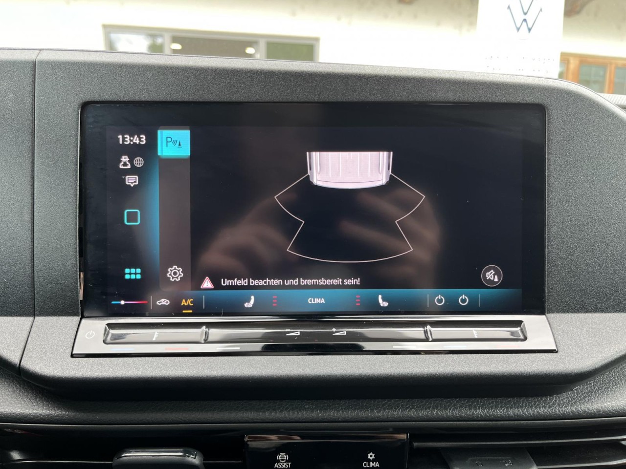 Caddy Cargo Kasten 2,0 TDI (Sitzhzg.+PDC) Klima