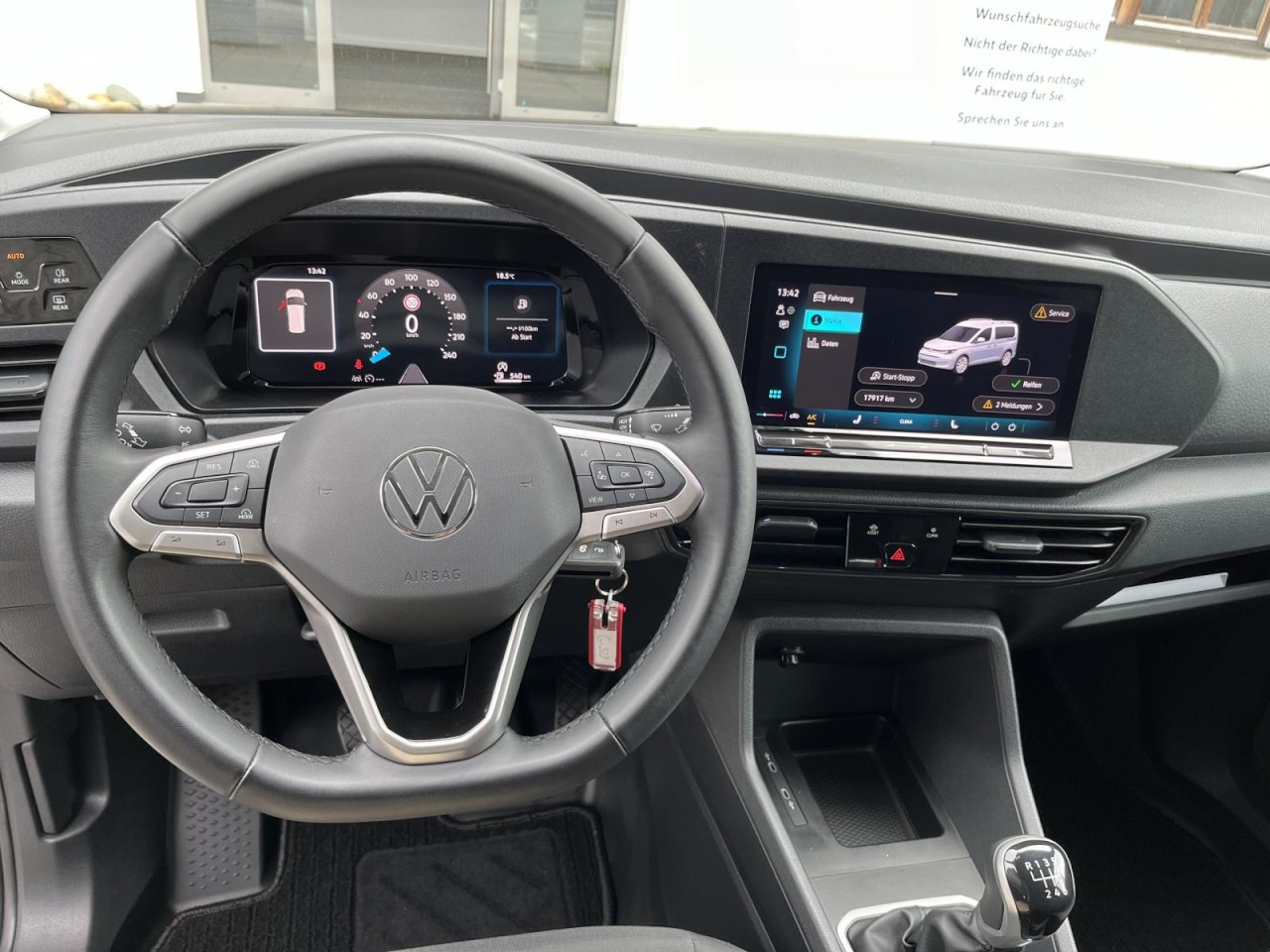 Caddy Cargo Kasten 2,0 TDI (Sitzhzg.+PDC) Klima