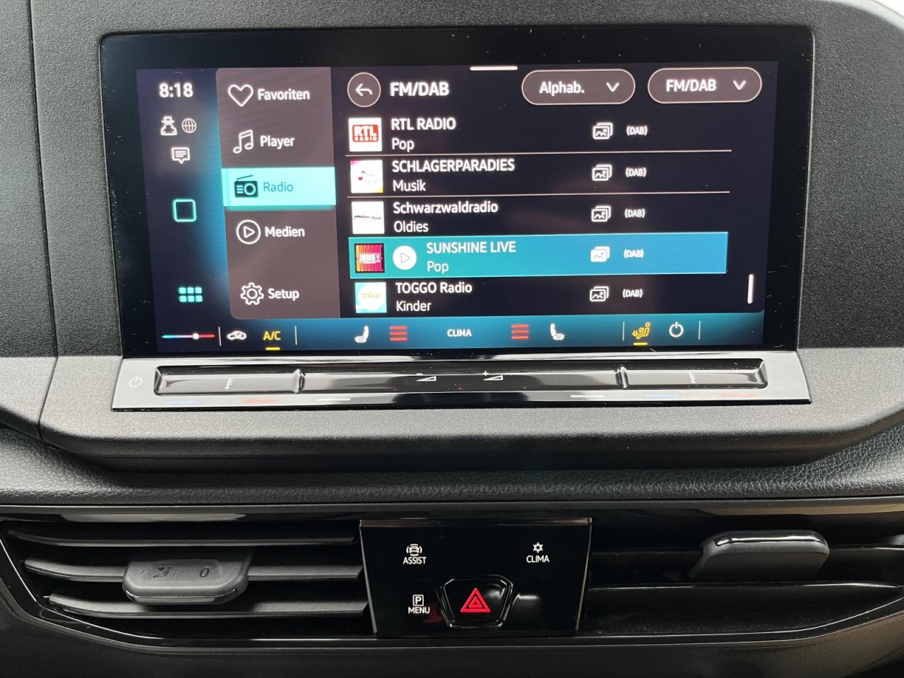 Caddy Maxi Life Basis 2,0 TDI (7-Sitzer+Rear View+Sitzhzg.)