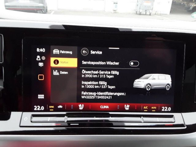 Multivan T7 2.0 TSI Life DSG (AHK+IQLight+HeadUP+Standh.+DCC)