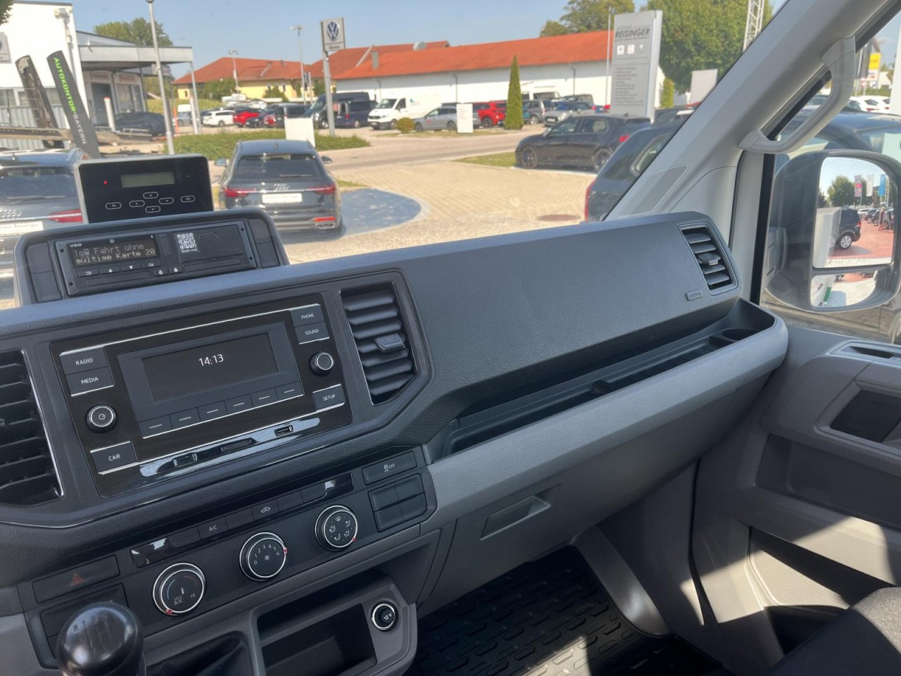 Crafter 50 Pritsche LR 5,0 t Glastransporter / Glastransportgestell beid