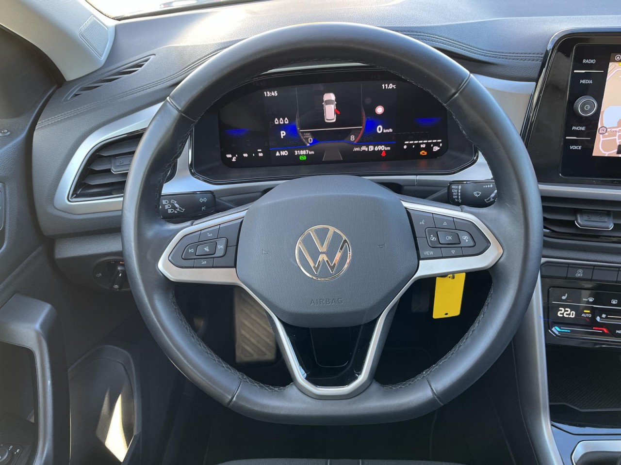 T-Roc 1.5 TSI DSG Life (Navi,APP,AHK,LED) Klima