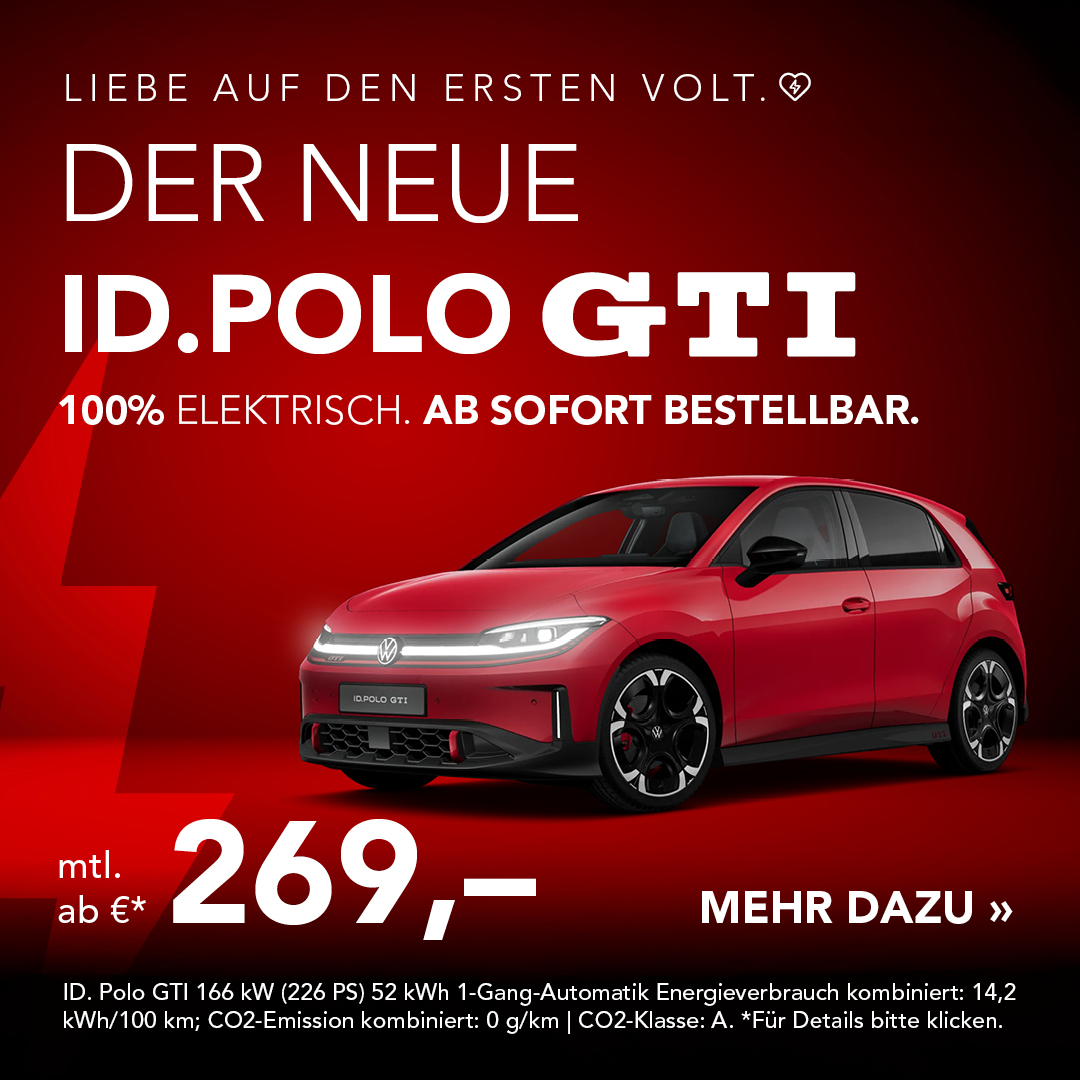 BEITRAGSBILD DER NEUE ID POLO GTI BESTELLBAR BEITRAGSBILD DER NEUE ID POLO GTI BESTELLBAR