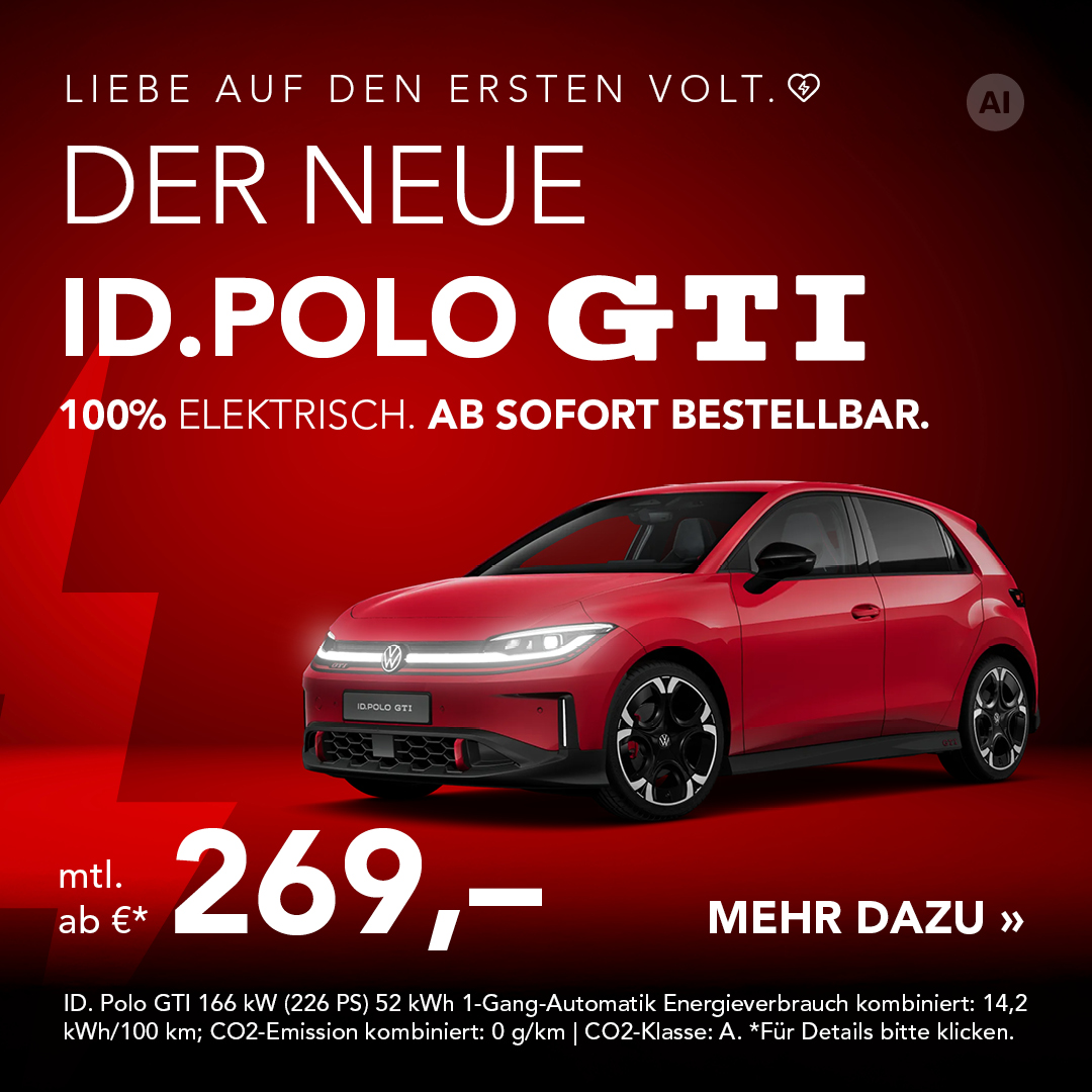 BEITRAGSBILD ID POLO GTI BESTELLBAR Q4 2026 BEITRAGSBILD ID POLO GTI BESTELLBAR Q4 2026