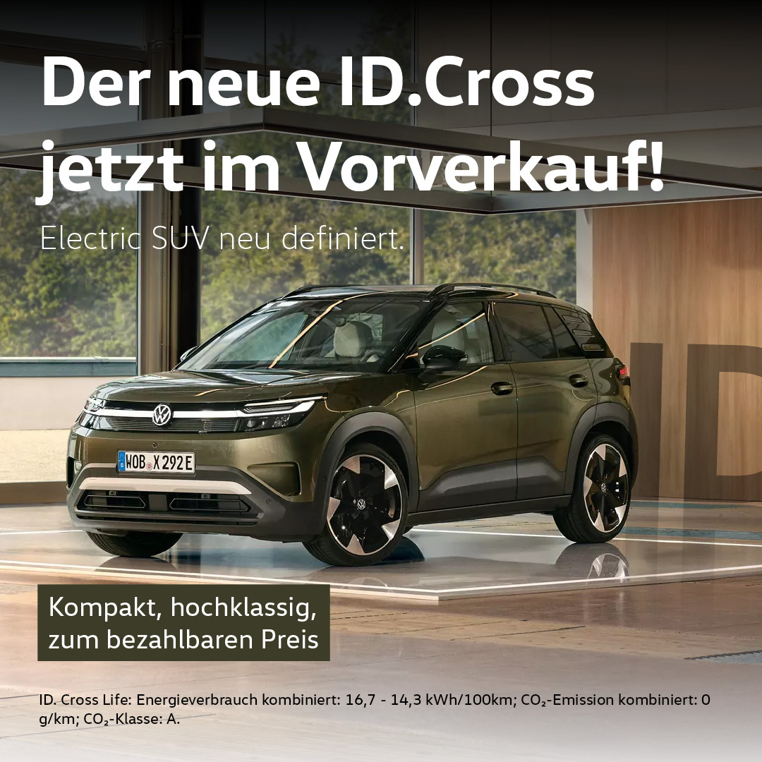 HEADER MOBILE NEW VW ID CROSS Q3 HEADER MOBILE NEW VW ID CROSS Q3